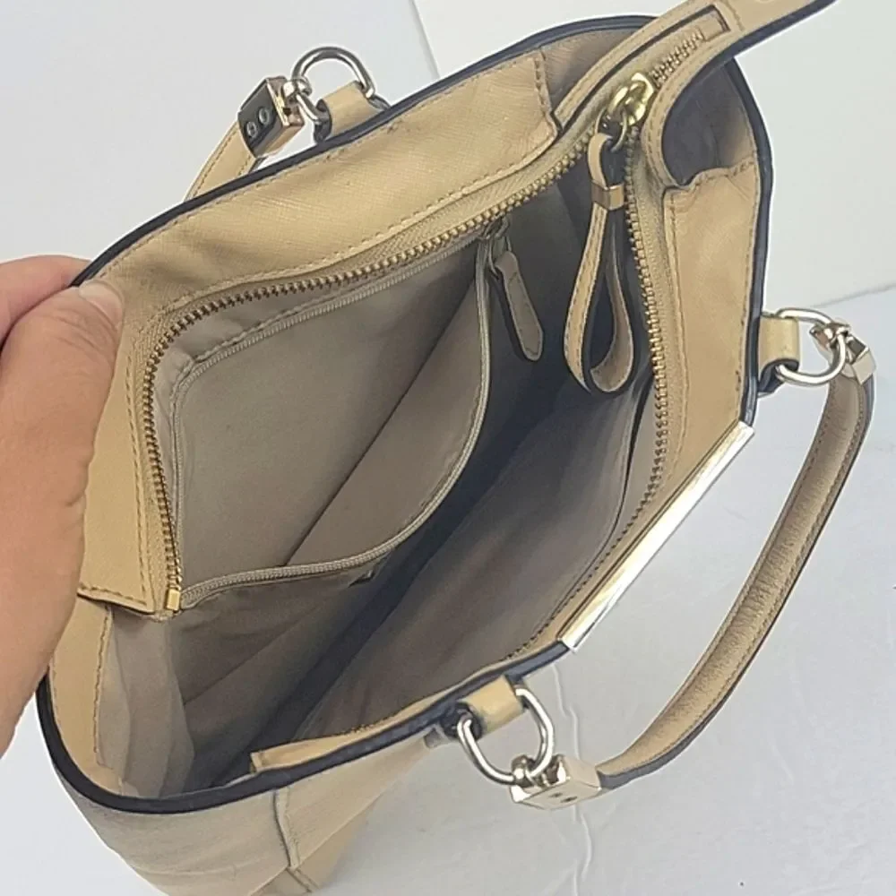 Coach Madison Saffiano Leather Mini North/South Tote